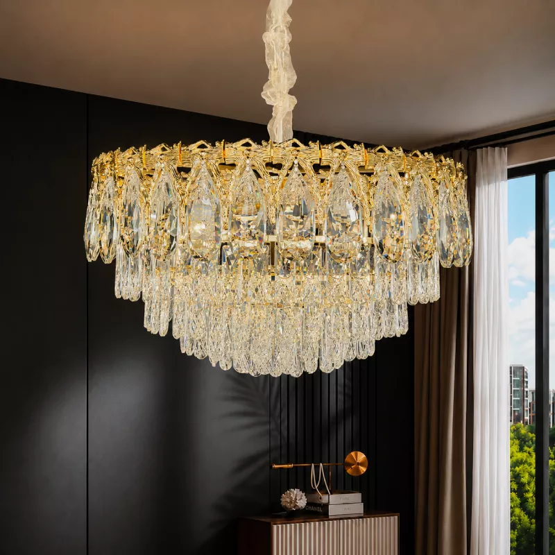 Đèn chùm thiết kế phale hiện đại dáng tròn DC-2441