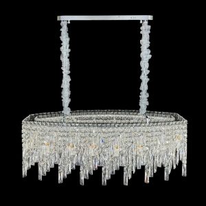 Đèn chùm thiết kế pha lê hiện đại thả ngang DC-2453