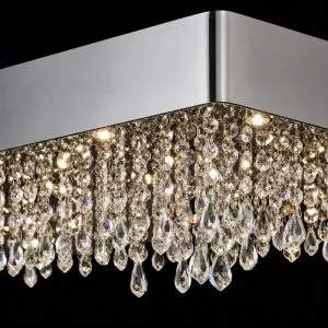 Đèn chùm thiết kế pha lê hiện đại thả ngang DC-2460