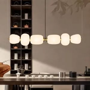 Đèn thả bàn ăn hiện đại – thiết kế chao thủy tinh nghệ thuật SBA-75