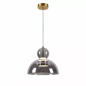 Đèn thả Decor – Thiết kế chao thủy tinh bán nguyệt TDC-364