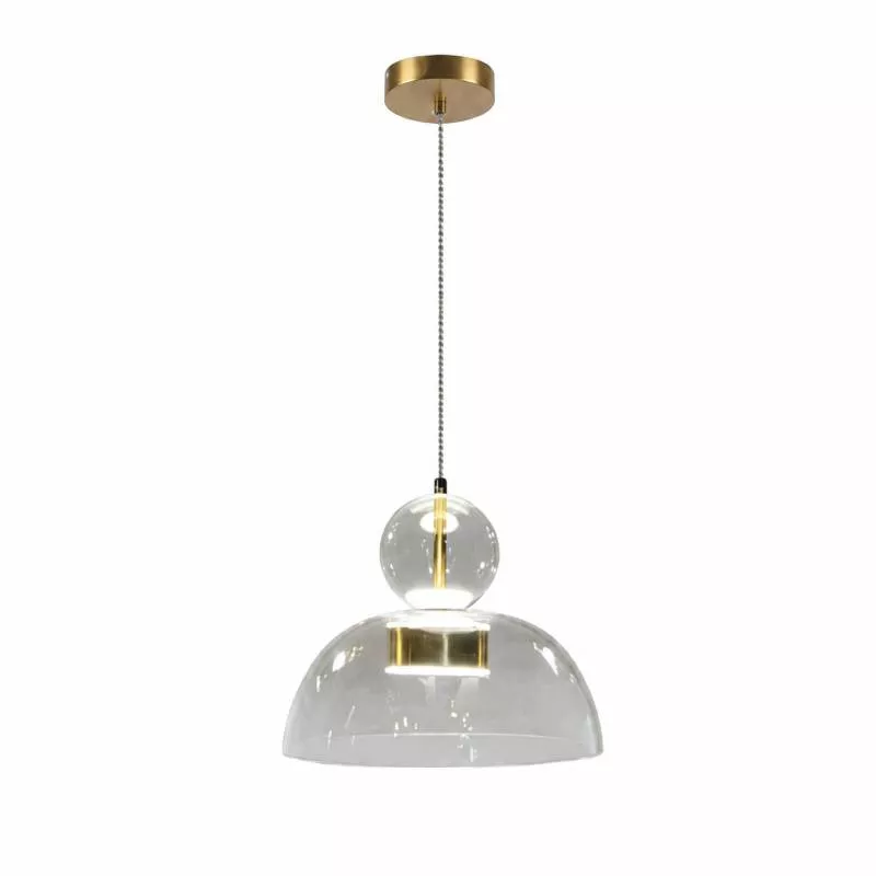 Đèn thả Decor - Thiết kế chao thủy tinh bán nguyệt TDC-364 - Hình ảnh 4