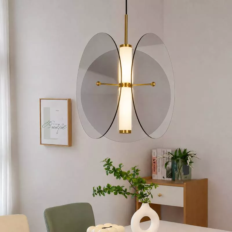 Đèn thả Decor – Thiết kế đĩa kính nghệ thuật TDC-371