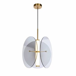 Đèn thả Decor – Thiết kế đĩa kính nghệ thuật TDC-371