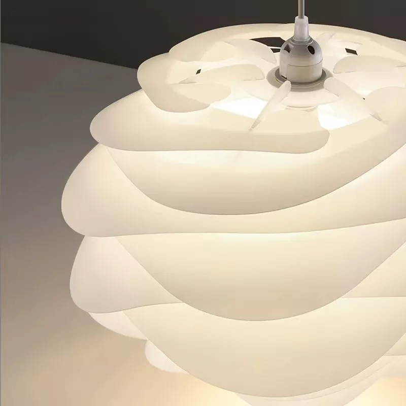 Đèn thả Decor – Thiết kế hình hoa hồng trắng cao cấp TDC-351 - Hình ảnh 4