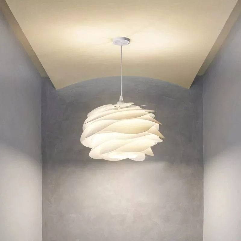 Đèn thả Decor – Thiết kế hình hoa hồng trắng cao cấp TDC-351 - Hình ảnh 3