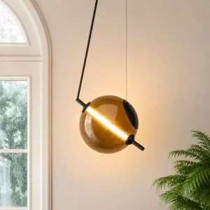 Đèn thả Decor – Thiết kế thủy tinh cầu xuyên tâm phá cách TDC-367