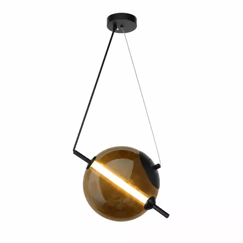 Đèn thả Decor - Thiết kế thủy tinh cầu xuyên tâm phá cách TDC-367 - Hình ảnh 2