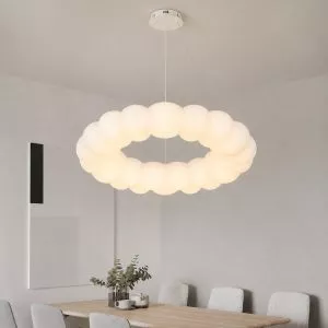 Đèn thả decor – Thiết kế vòng bong bóng hiện đại TDC-347