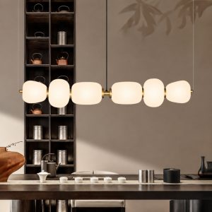 Đèn thả hiện đại thiết kế chao thủy tinh nghệ thuật DT-91