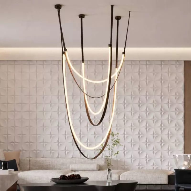 Đèn thả hiện đại thiết kế dây LED nghệ thuật DT-08