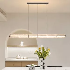 Đèn thả hiện đại thiết kế ống thủy tinh nghệ thuật DT-90