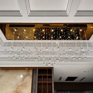 Đèn thả thủy tinh giọt nước cao cấp DTK-41