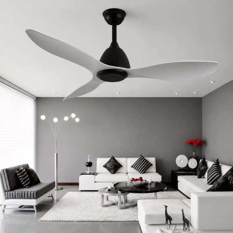 Quạt trần 3 cánh - thiết kế dáng cánh phi thuyền QT-38