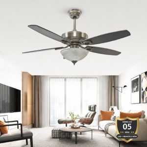 Quạt trần 5 cánh gỗ – phong cách cổ điển QT-57