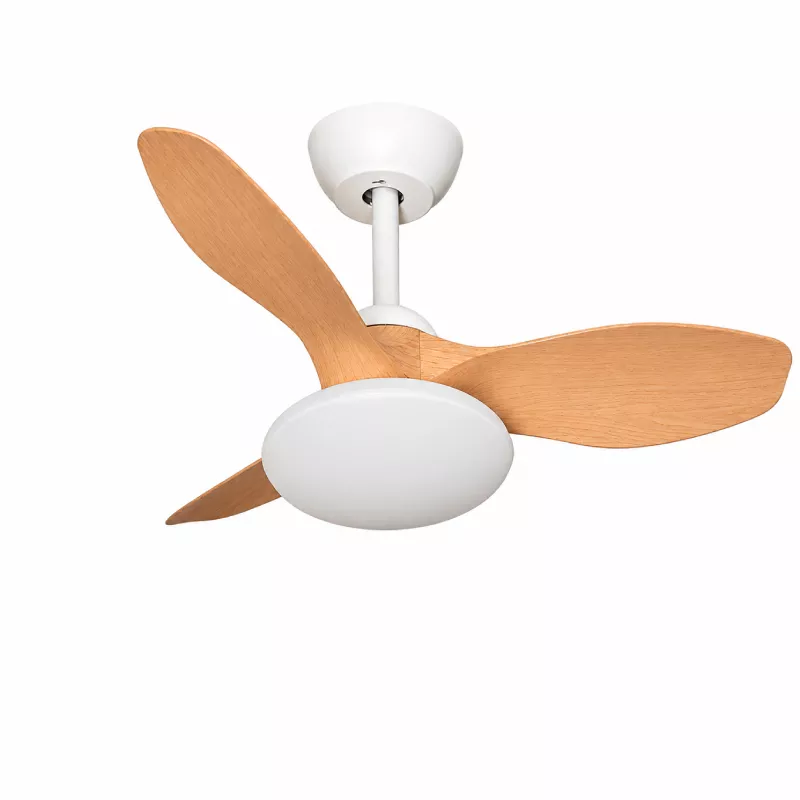 Quạt trần đèn thiết kế 3 cánh nhựa tối giản, hiện đại QT-203 - Hình ảnh 2