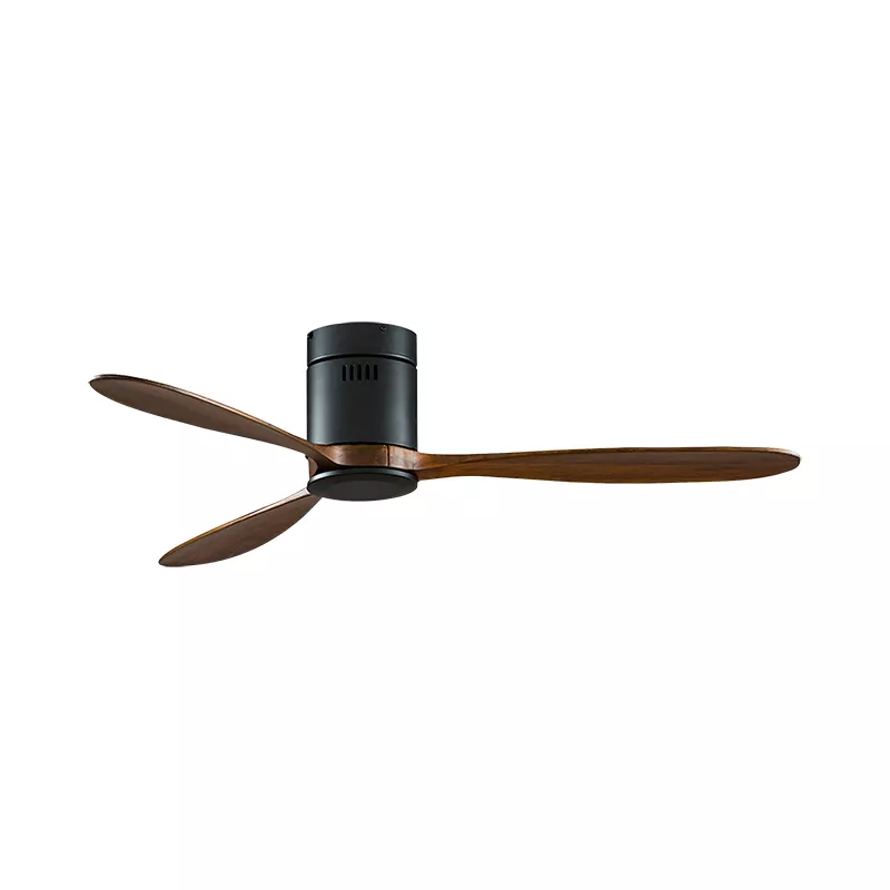 Quạt trần thiết kế 3 cánh gỗ tối giản, hiện đại QT-114 - Hình ảnh 2