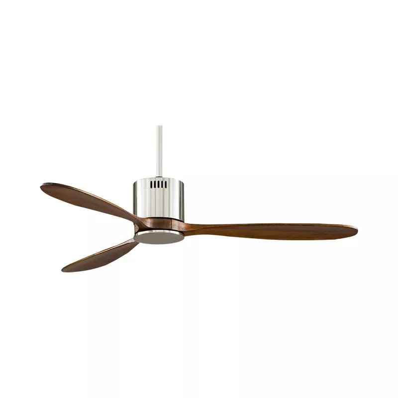 Quạt trần thiết kế 3 cánh gỗ tối giản, hiện đại QT-115 - Hình ảnh 2