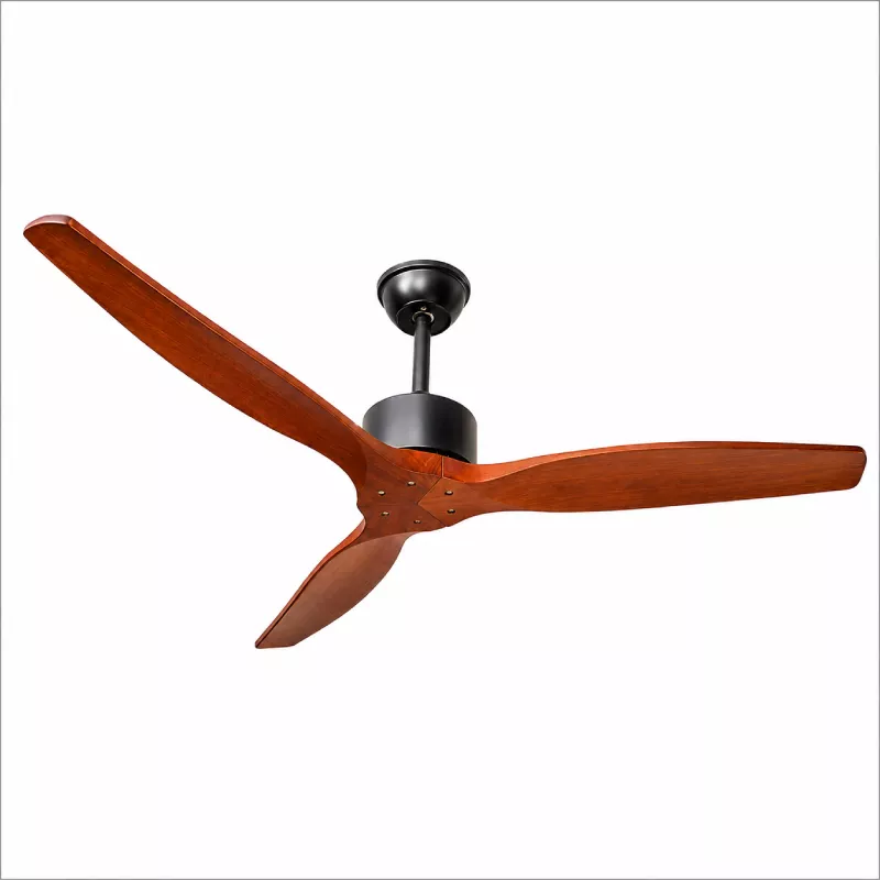 Quạt trần thiết kế 3 cánh gỗ tối giản, hiện đại QT-224 - Hình ảnh 2