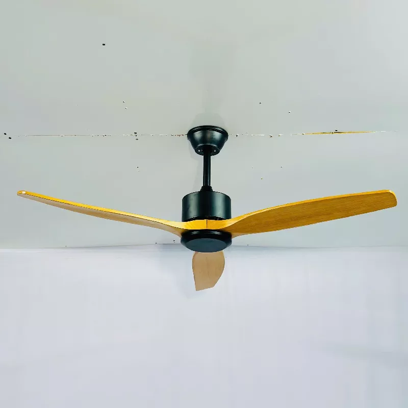 Quạt trần thiết kế 3 cánh gỗ tối giản, hiện đại QT-93 - Hình ảnh 3