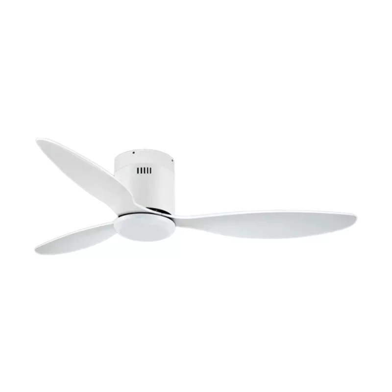 Quạt trần thiết kế 3 cánh màu trắng tối giản, hiện đại QT-105 - Hình ảnh 2