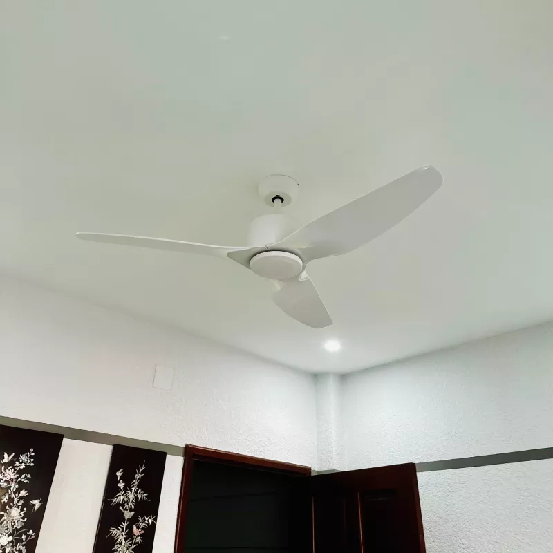 Quạt trần thiết kế 3 cánh màu trắng tối giản, hiện đại QT-109 - Hình ảnh 4