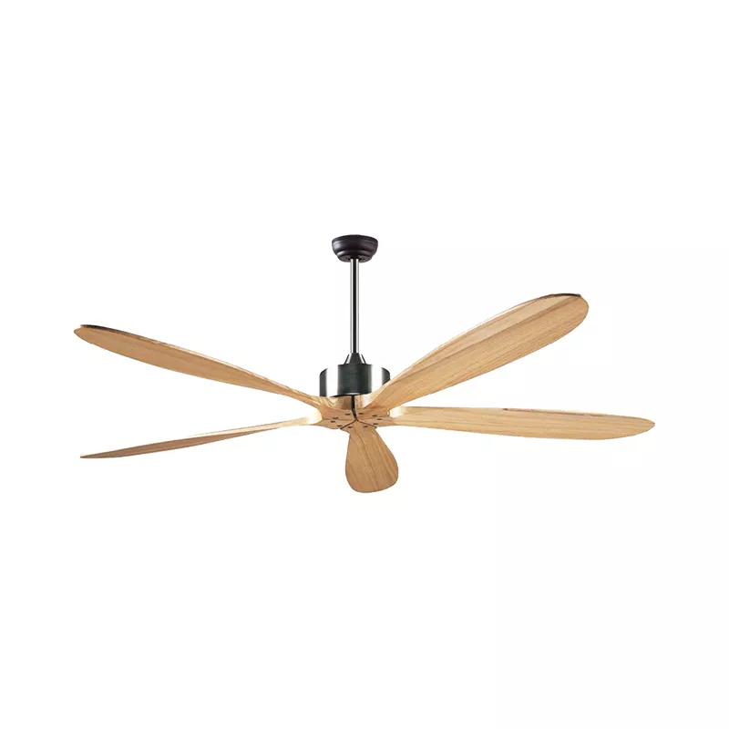 Quạt trần thiết kế 5 cánh gỗ tối giản, hiện đại QT-113 - Hình ảnh 2
