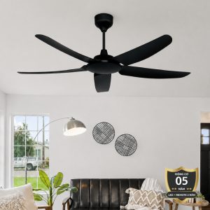Quạt trần thiết kế 5 cánh nhựa, phong cách tối giản QT-71