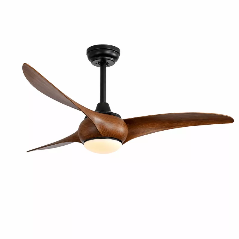Quạt trần đèn thiết kế 3 cánh nhựa tối giản, hiện đại QT-245 - Hình ảnh 2