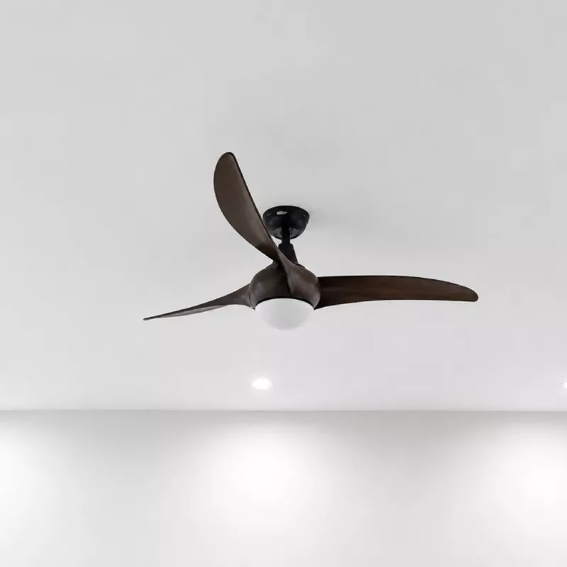 Quạt trần đèn thiết kế 3 cánh nhựa tối giản, hiện đại QT-245 - Hình ảnh 4
