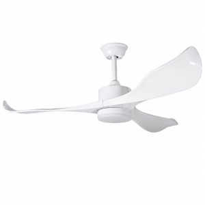 Quạt trần đèn thiết kế 3 cánh nhựa tối giản, hiện đại QT-253
