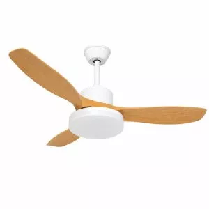 Quạt trần đèn thiết kế 3 cánh nhựa tối giản, hiện đại QT-276