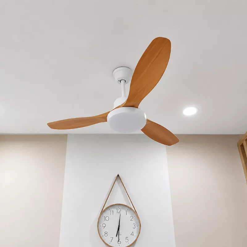 Quạt trần đèn thiết kế 3 cánh nhựa tối giản, hiện đại QT-276 - Hình ảnh 3