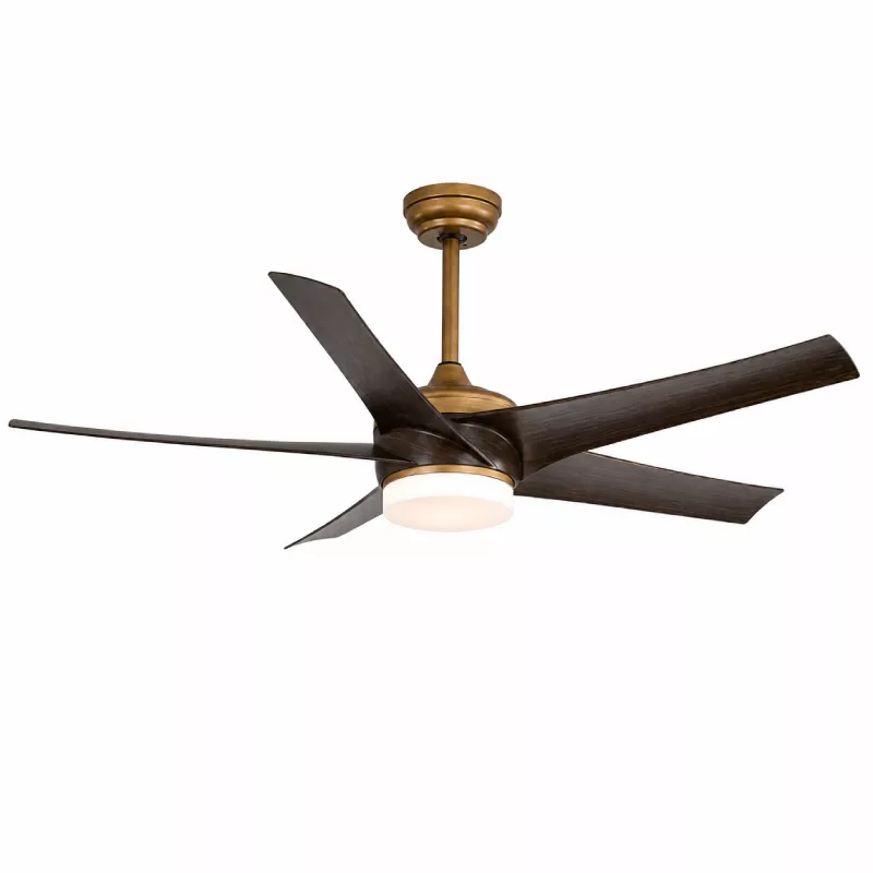 Quạt trần đèn thiết kế 5 cánh nhựa tối giản, hiện đại QT-248 - Hình ảnh 2