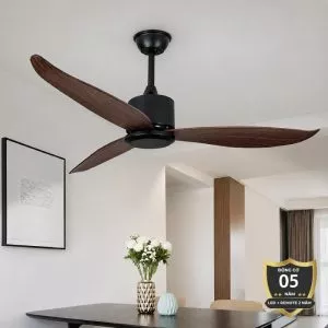Quạt trần thiết kế 3 cánh nhựa tối giản, hiện đại QT-270