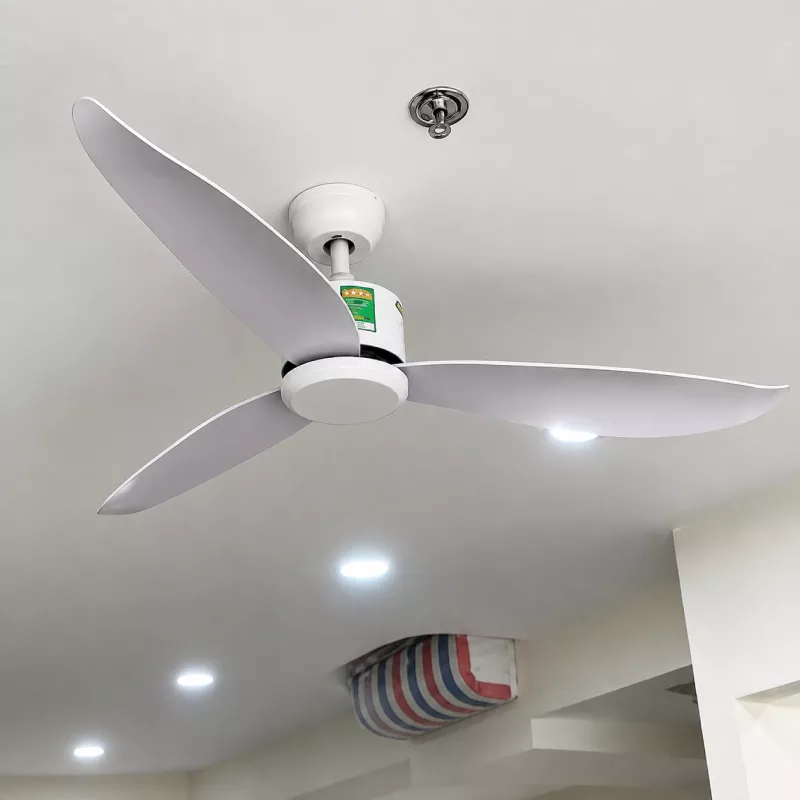 Quạt trần thiết kế 3 cánh nhựa tối giản, hiện đại QT-271 - Hình ảnh 3