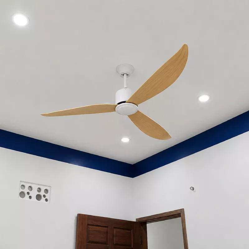 Quạt trần thiết kế 3 cánh nhựa tối giản, hiện đại QT-272 - Hình ảnh 3