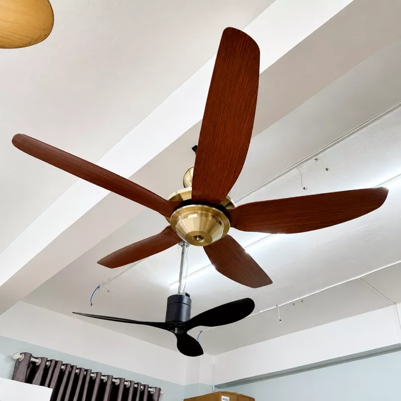 Quạt trần thiết kế 5 cánh nhựa tối giản, hiện đại QT-246 - Hình ảnh 4