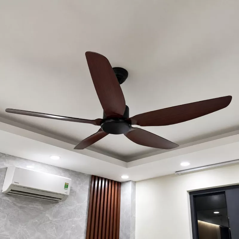 Quạt trần thiết kế 5 cánh nhựa tối giản, hiện đại QT-268 - Hình ảnh 3